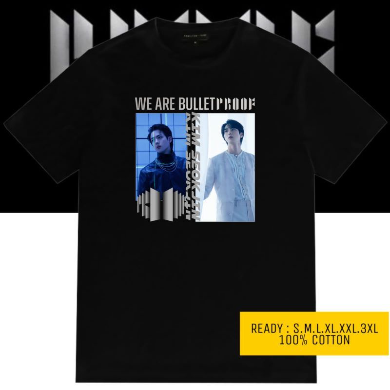 Kaos BTS ALBUM PROOF CONCEPT FOTO VERSI Jin