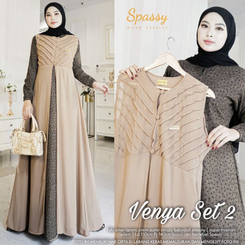 Venya set 2 ori berlabel spassy