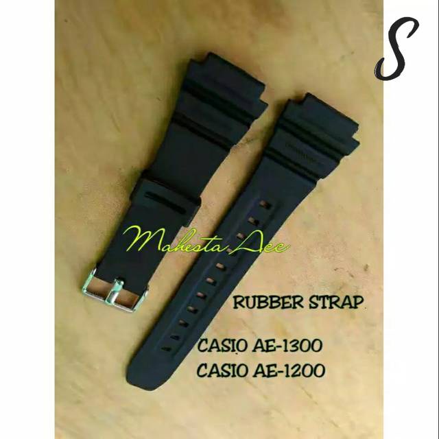 STRAP TALI JAM TANGAN CASIO AE1300 AE-1300 COMPATIBLE TALI JAM CASIO