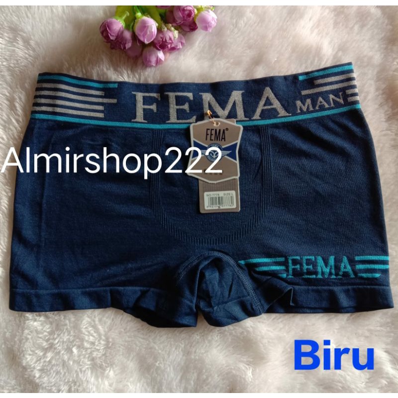 Boxer Cowok Fema Rajut Premium/Celana Dalam BOXER RAJUT PRIA Import SUPER SOFT