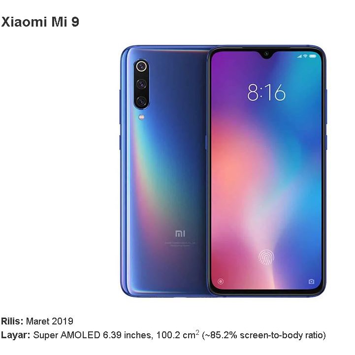 xiaomi mi 9 ANTI GORES LAYAR  9H HARDNESS NANO GLASS dan ANTI SHOCK EXTREME