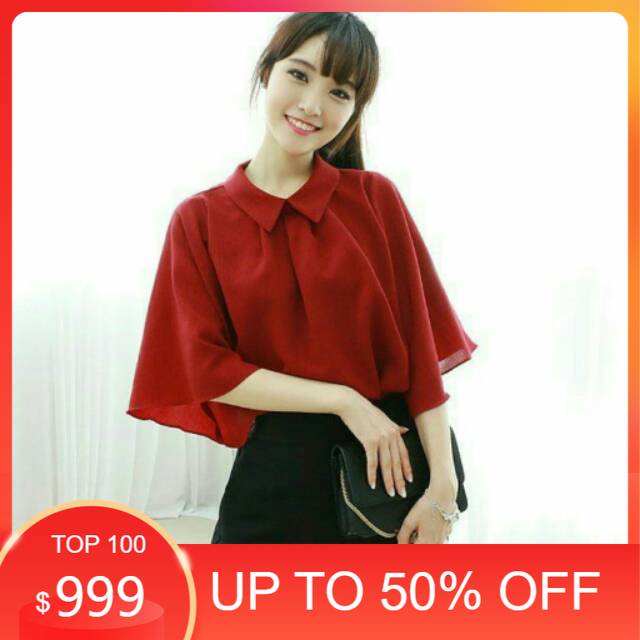 MA - Gigi (Lengan Pendek bukan 3/4) ® ATASAN ; BAJU BSJU BAJI/ PAKAIAN/ KAOS TSHIRT T-SHIRT/ BLOUSE 
