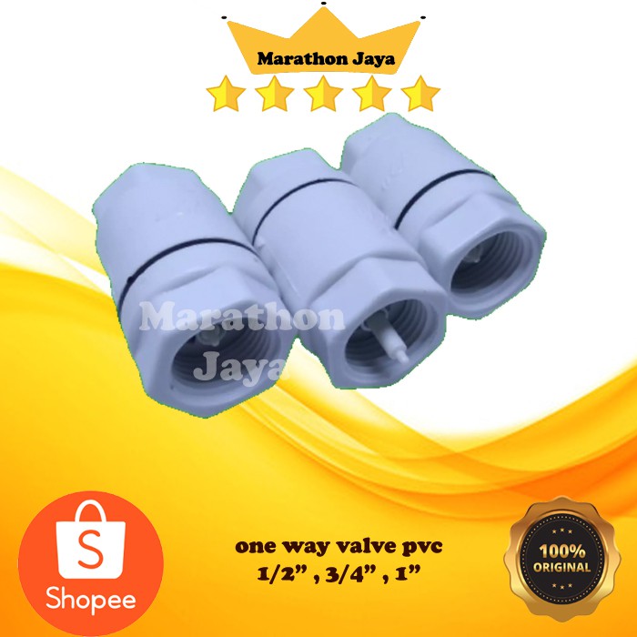 Tusen klep one way klep pvc