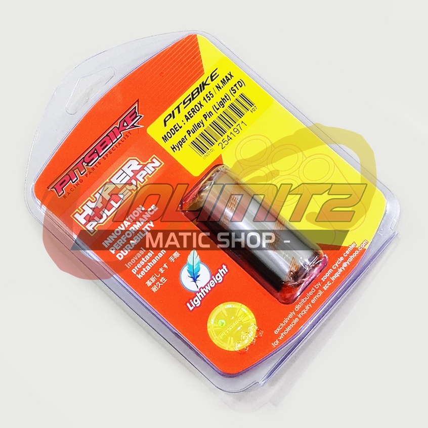 Hyper Pulley Pin Pitsbike Bushing CVT Rumah Roller NMAX Aerox 155 Lexi