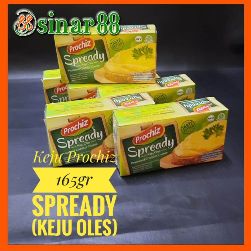 

Keju Prochiz Spreadable (Spready) 160gr