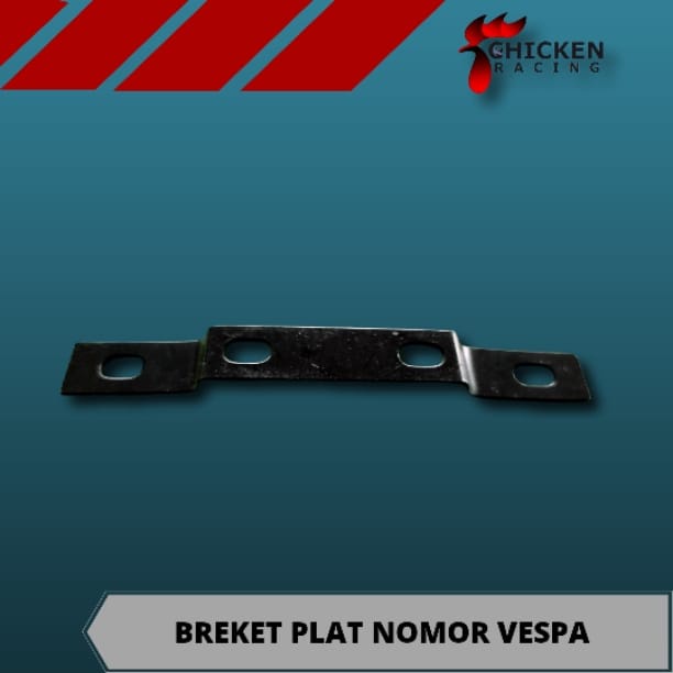 BREKET PLAT NOMOR VESPA MATIC