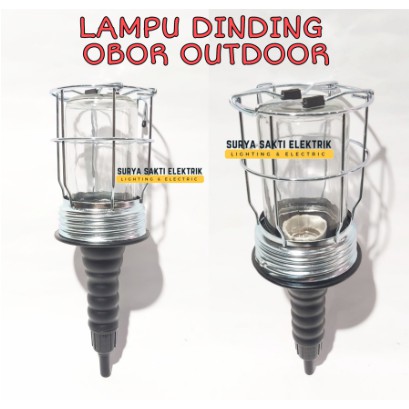 LAMPU DINDING OBOR LAMPU KERJA OUTDOOR VINTAGE RETRO KLASIK E27 MURAH TEBAL BERKUALITAS TINGGI