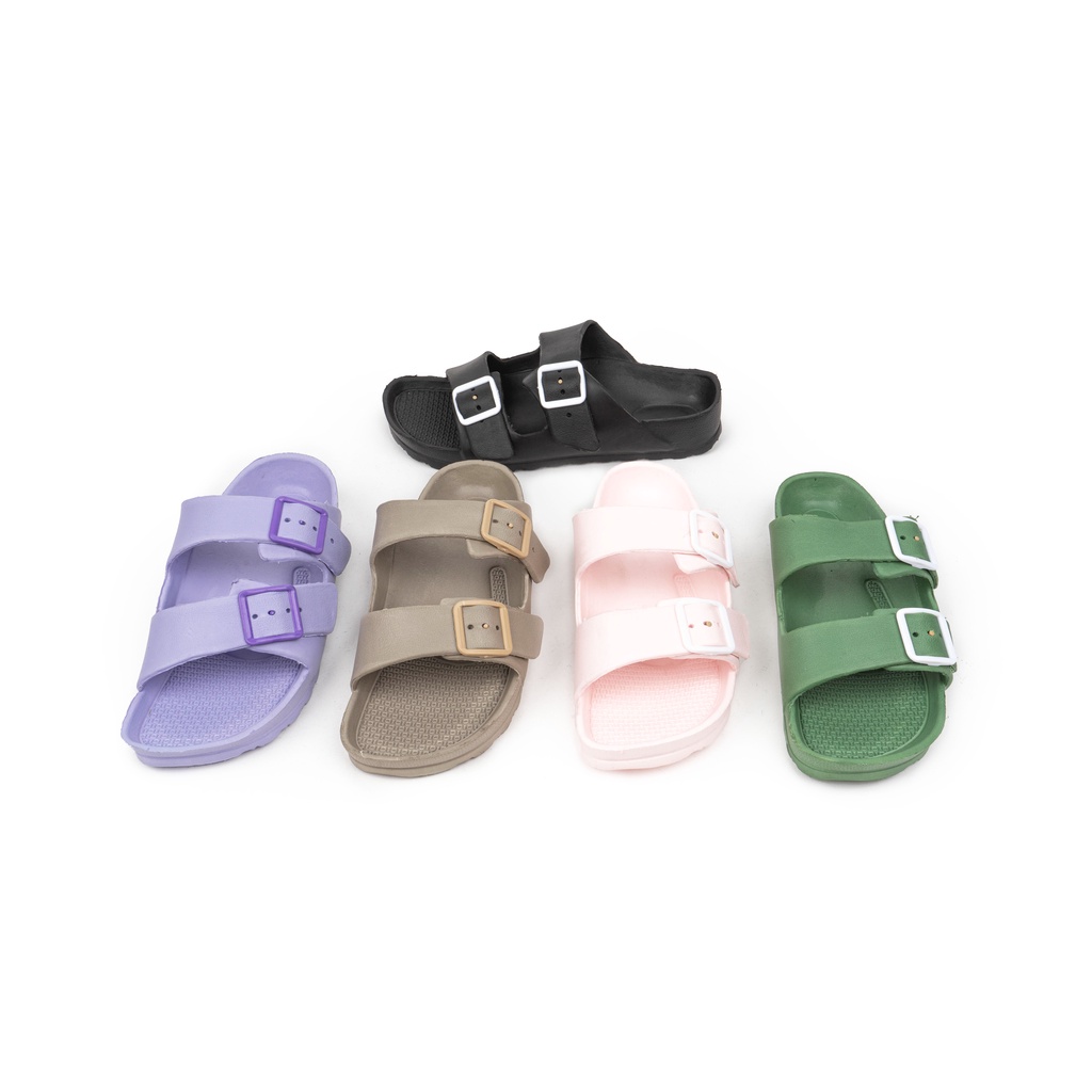 sandal Slip on karet wanita shevano SN-273