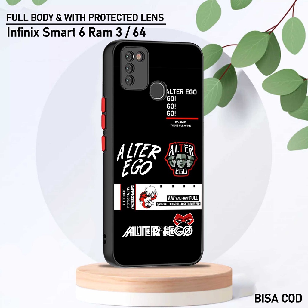Sukses Case INFINIX SMART 6 RAM 3 - Softcase Dove Infinix Smart 6 Ram 3 - Silikon Hp Infinix  - Sili