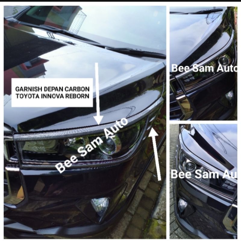 GARNISH DEPAN CARBON INNOVA REBORN