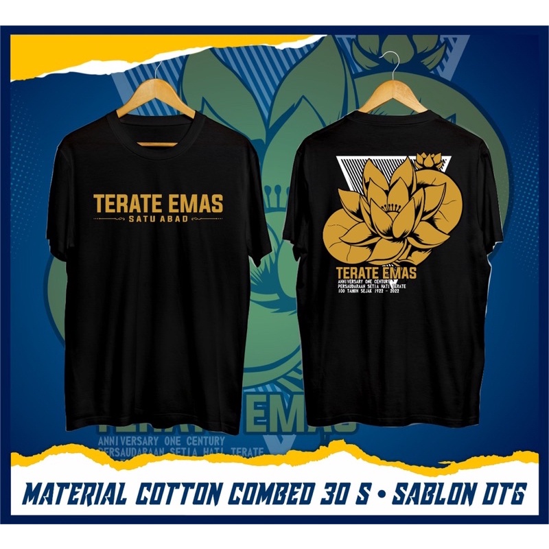 KAOS TERATE EMAS BARU || KAOS PSHT 1 ABAD || KAOS PSHT EMAS BARU || KAOS 1 ABAD || KAOS TERATE EMAS 