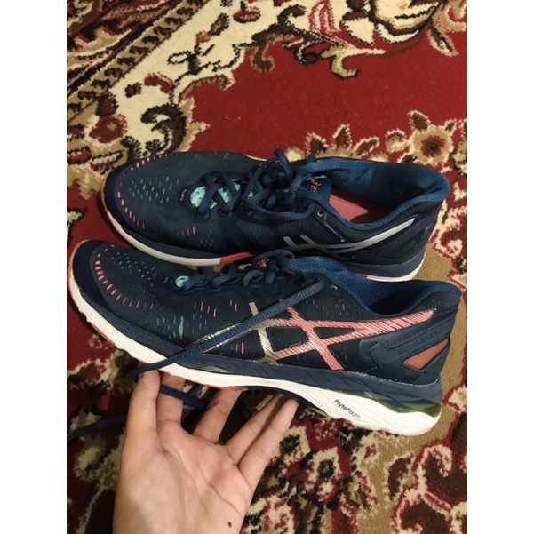 sepatu asics gel kayano 23 Navy Pink