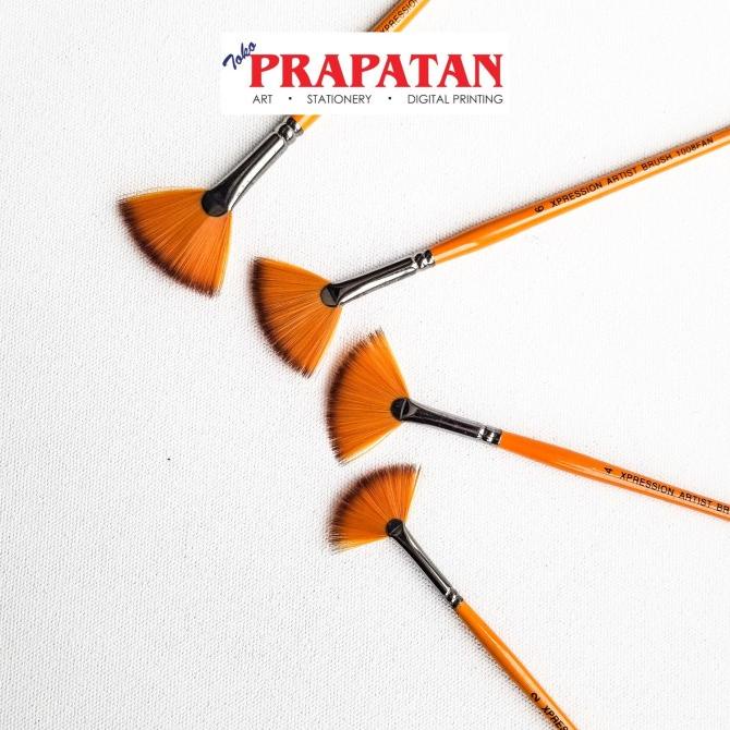 

Xpression Fan Brush 1008Fan / Kuas Lukis Kipas Xpression Kualitas Premium