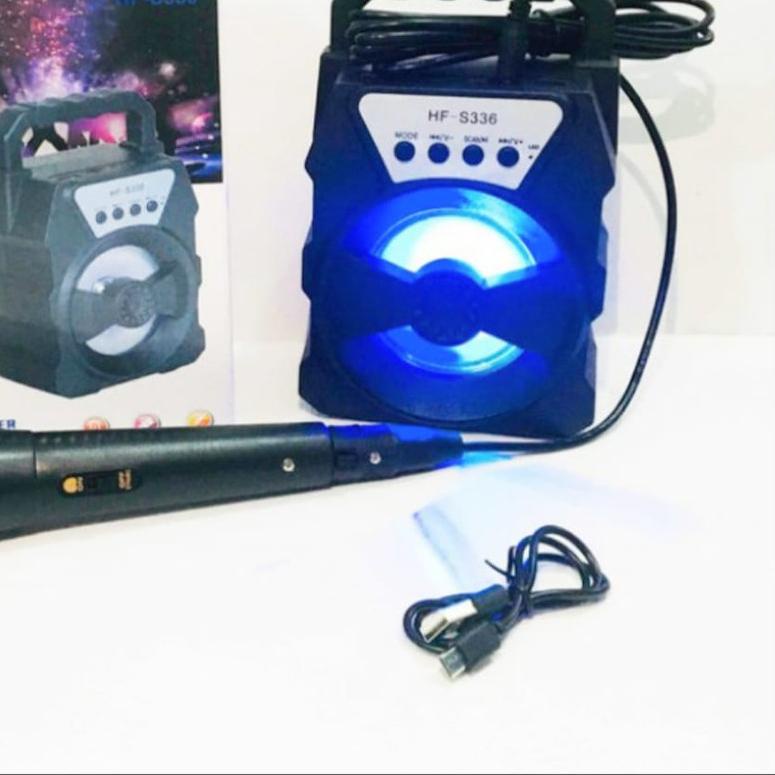 ☃ Speaker Bluetooth S339 S336 plus mic karaoke HF-S339 HF-S336 ☂