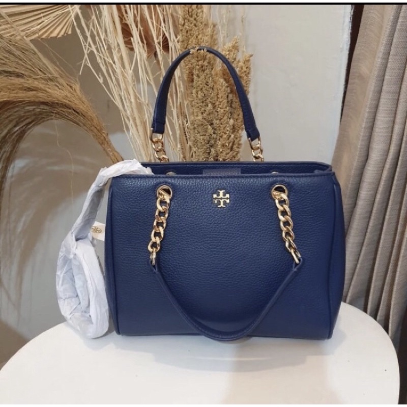 Tas TB original - Tory Burch carter small tote in royal navy