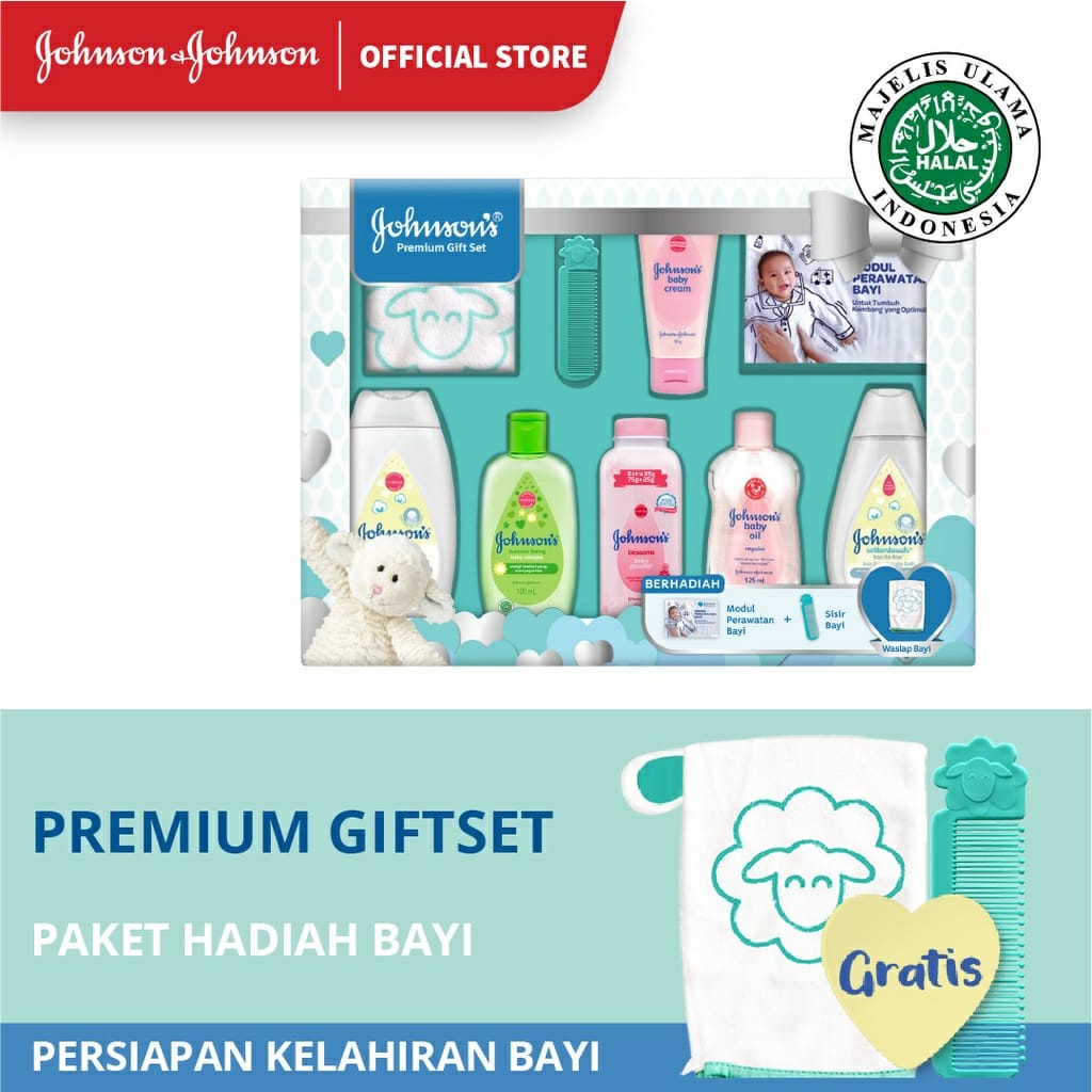 JOHNSON'S Premium Baby Gift Set