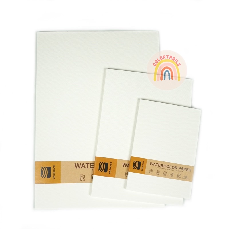 

Baohong Cellulose Watercolor Paper 300GSM