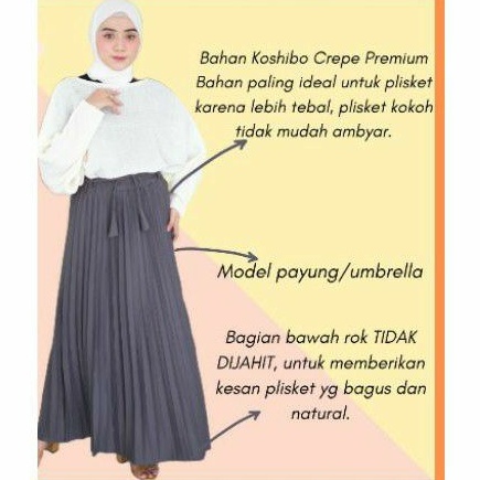 ROK PLISKET PREMIUM ALL SIZE BESAR