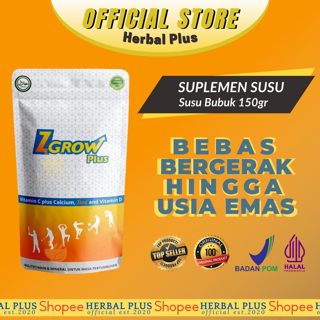 [SUPER SALE] PENINGGI BADAN ZGROW PLUS SUSU - SUSU KALSIUM SOLUSI PENAMBAH TINGGI BADAN SECARA ALAMI