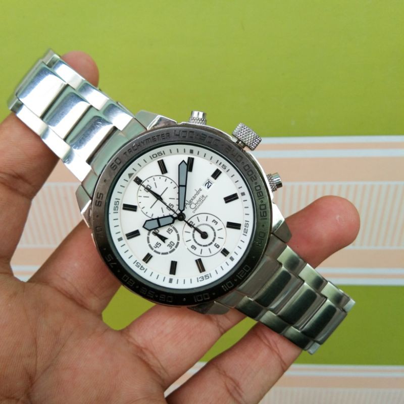 (SOLD OUT) Arloji Jam Tangan AC Alexandre Christie 6220mc Original Preloved/Second/Bekas Murah Keren