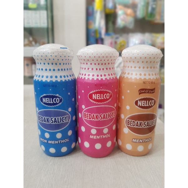 Bedak Salicyl Nellco 60gr / Bedak Gatal-gatal / Biang Keringat