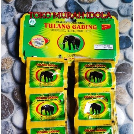 Herbal Kapsul Tulang Gading