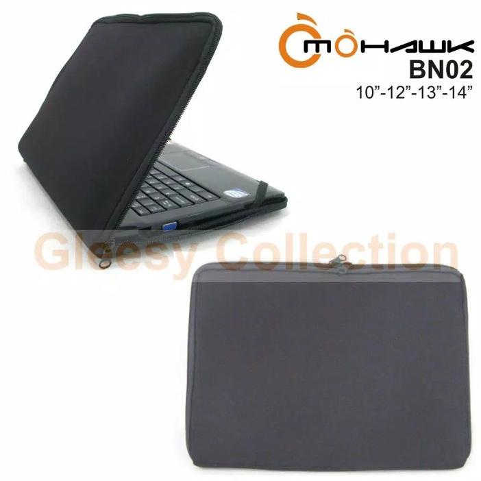 Softcase Laptop Mohawk Ukuran 10, 12, 13, 14, 15, 17 Inch Bn02