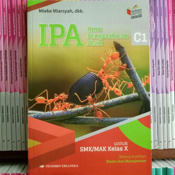 BUKU IPA C1 SMK/MAK KELAS 10 REVISI KIKD ERLANGGA