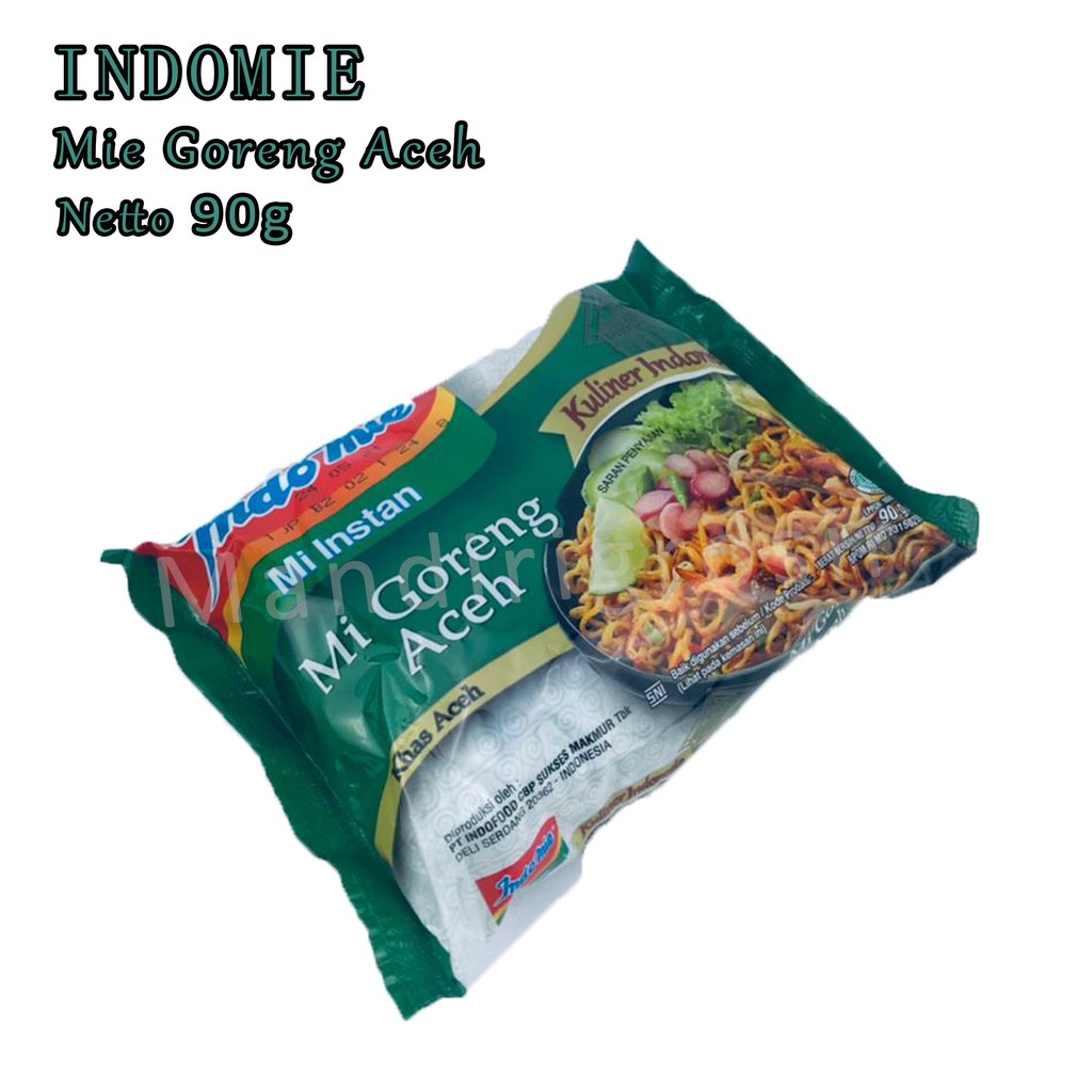 Mi Instan * Indomie * Mie Goreng Aceh * 90g