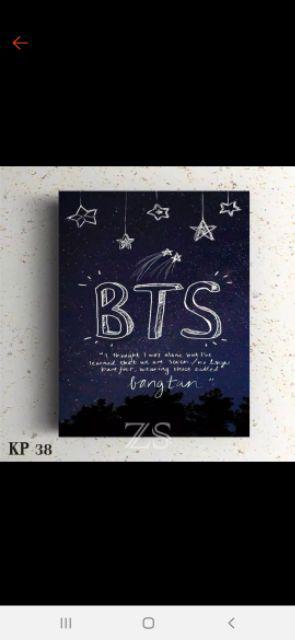 Dekorasi Hiasan Dinding Kayu Poster Kayu Hiasan Dinding Kpop Bts Army
