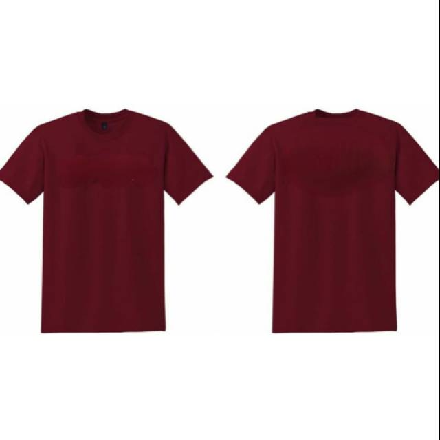 Jual Kaos Polos Merah Maroon Indonesiashopee Indonesia