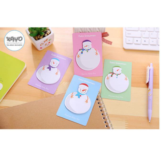 

X'MAS EDITION Memo tulis, memo kecil, Memo pad, MEMO SANTA MEMO SNOW