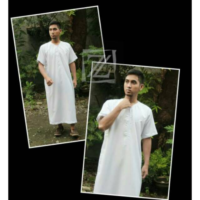 Jubah Yaman bahan Niagara