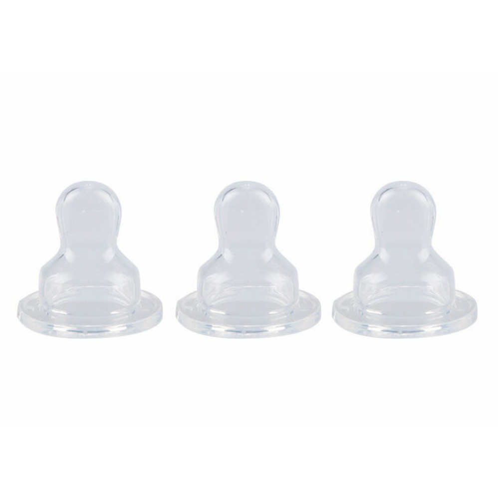 Huki Dot Gepeng Silicone Size S M L Orthodontic Silicone Nipple Gepeng Huki newborn