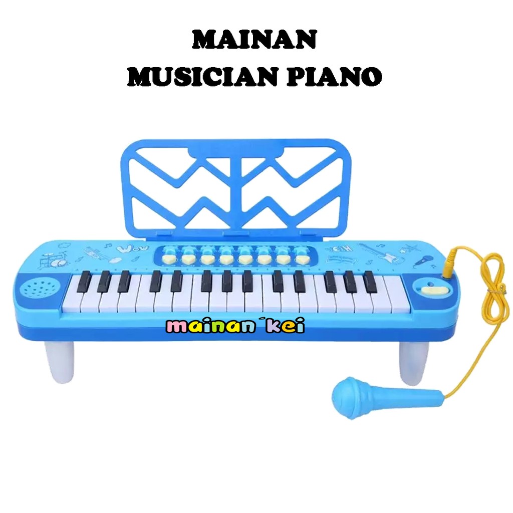 MAINAN ANAK EDUKASI MAINAN PIANO BESAR MAINAN ALAT MUSIK PIANO MUSICIAN