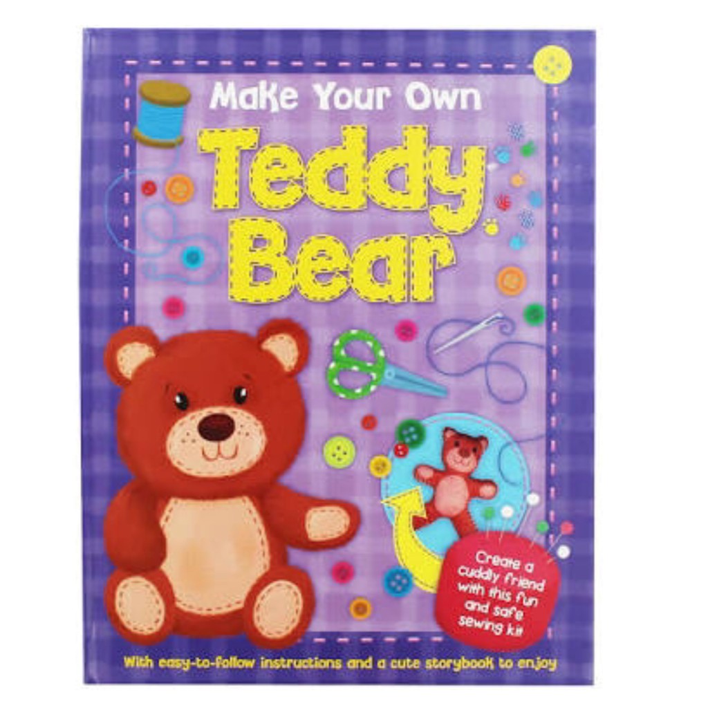 Buku Anak Bacaan Import / Buku Edukasi anak Make Your Own Teddy Bear