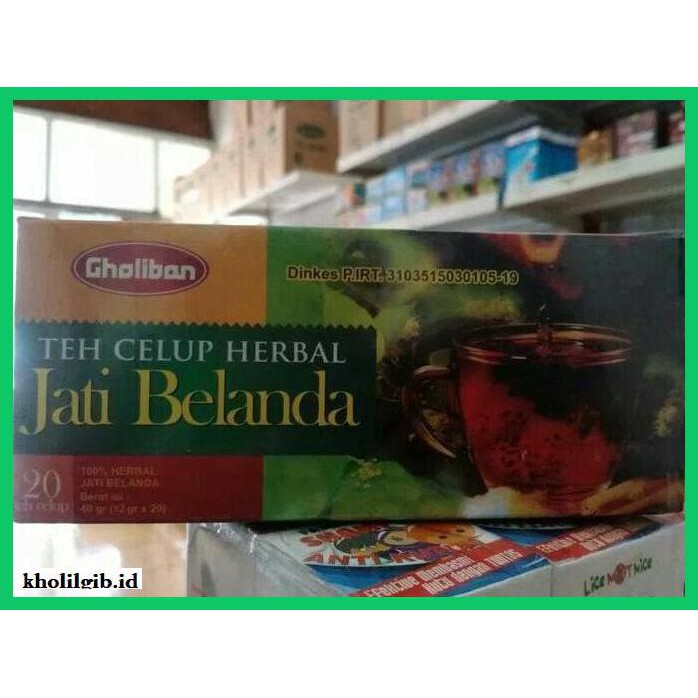 

lanoisidartdrink- teh celup daun jati belanda gholiban -asliii-bngittt.