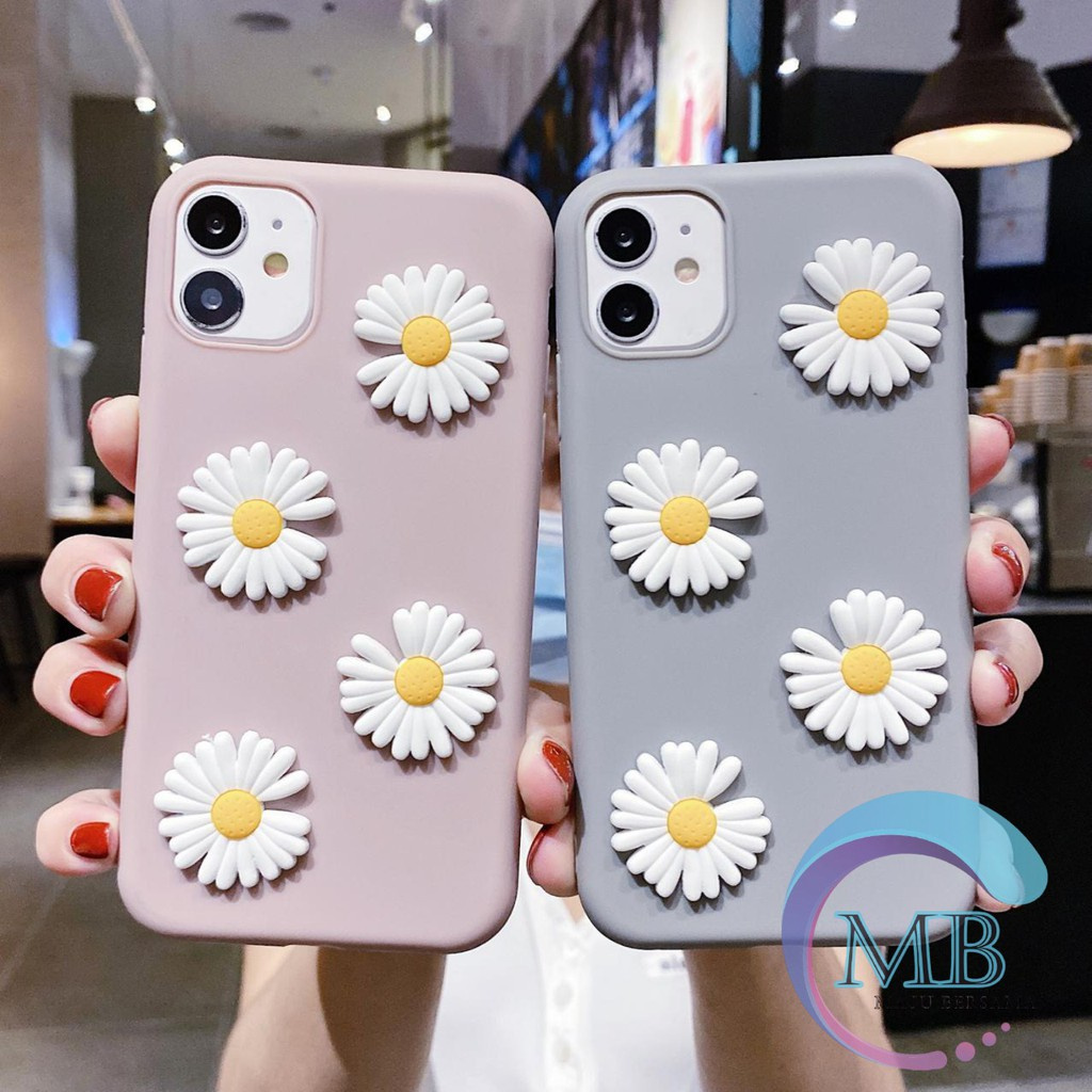 SOFTCASE BUNGA TIMBUL OPPO A54 A5S A7 A12 A11K F9 A31 A8 A81 A15 A92 A52 A53 A33 A5 A9 2020 MB1702