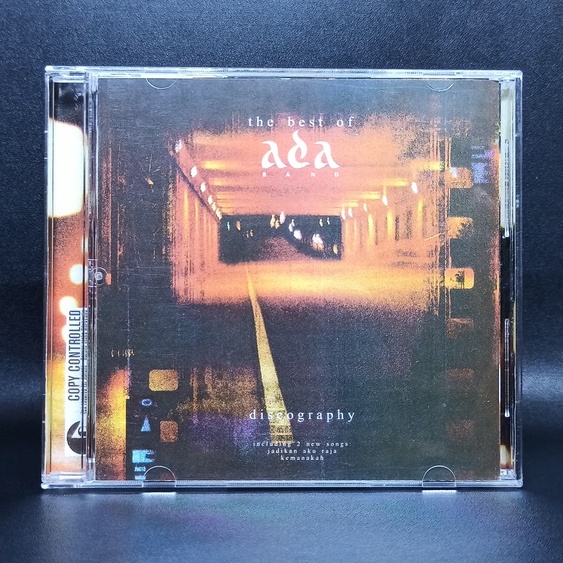 CD ADA BAND - THE BEST OF DISCOGRAPHY & CINEMA STORY ORIGINAL