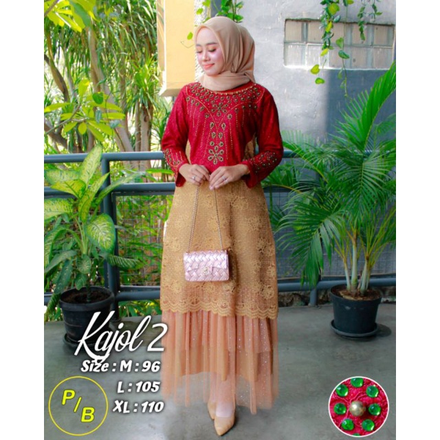 FASHION MUSLIM // GAMIS KAJOL // By Pelaminan Biru