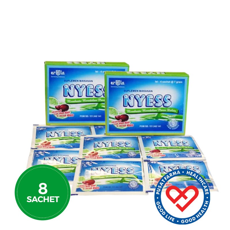 

Erela Nyess Effervescent Obat Panas Dalam Radang Tenggorokan Sariawan Antivirus 8 Sachet
