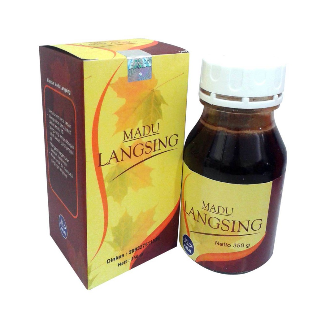 Jamu Langsing Madu Langsing,Madu Asli,Madu Diet,Obat Herbal Original Isi 350 gr