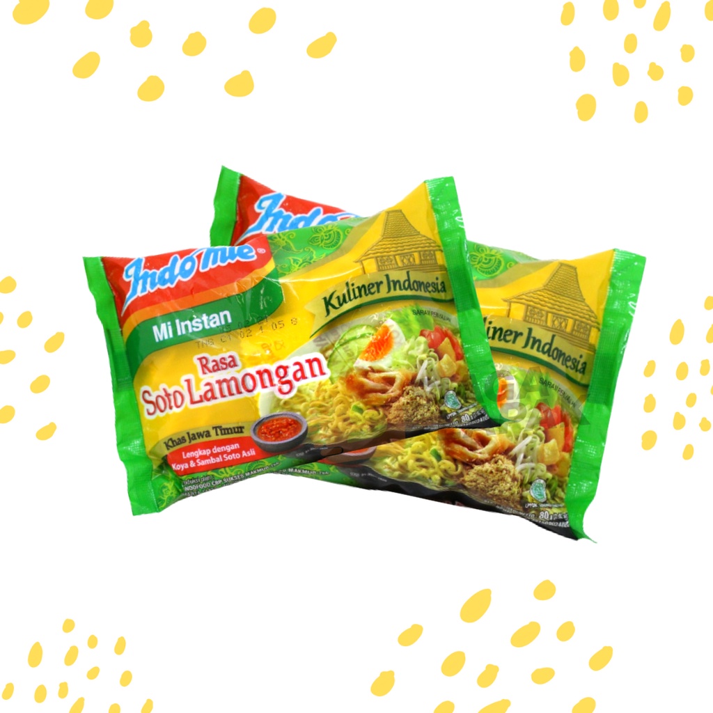 Indomie Soto Lamongan Mie Kuah 1pcs - Indomi Mie Instan