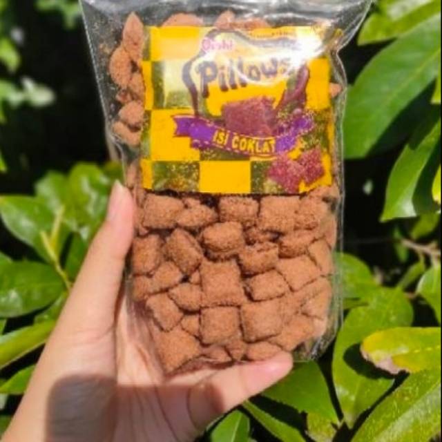 

Pillows Cokelat, Keju, Ubi Ori 250 gram
