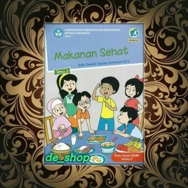 Jual Buku Tematik Sd Kelas 5 Tema 3 Makanan Sehat Shopee Indonesia