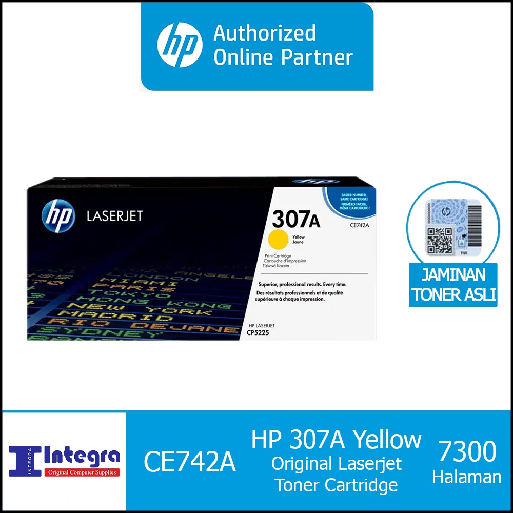 TONER HP 307A Yellow