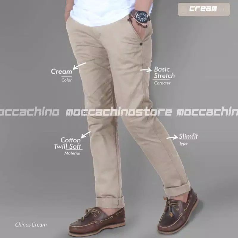 CELANA CHINO PRIA/Chino Panjang Premium/Chino Slimfit