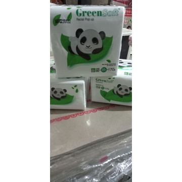 Tisu Green soft facial pop up