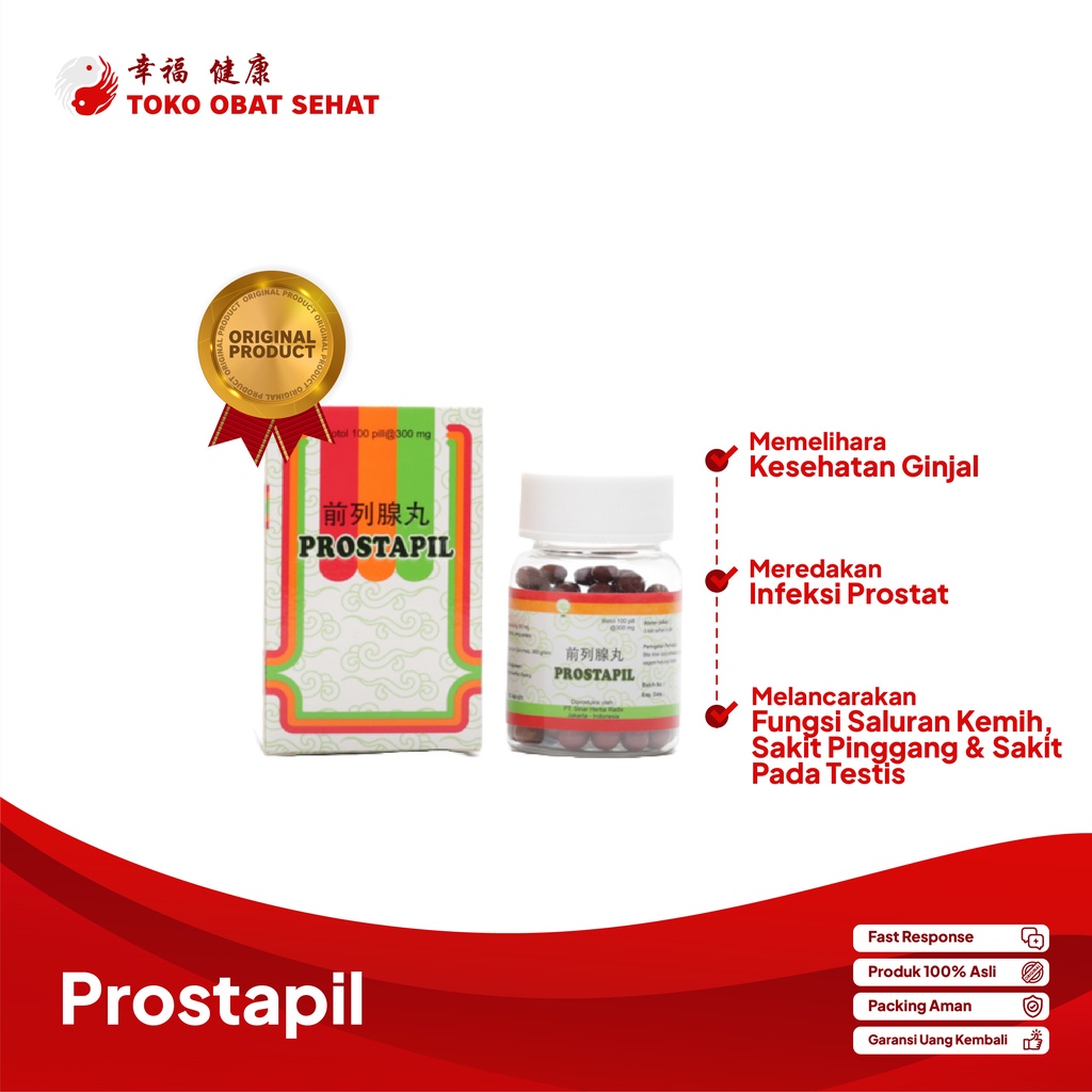 PROSTAPIL obat prostat - kencing tidak lancar - kesehatan ginjal herbal