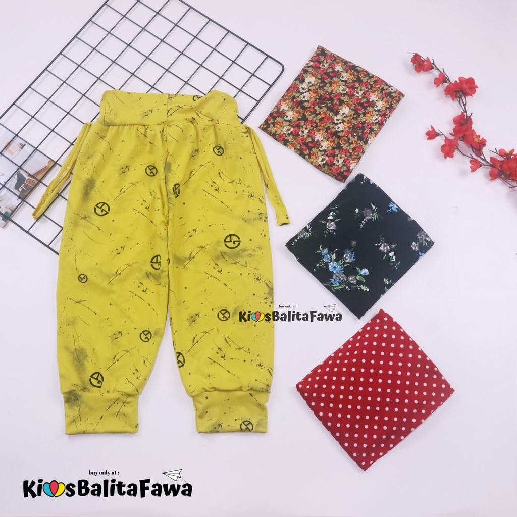 Aladin Carlissa Anak 9-12 Tahun / Pants Harian Motif Lucu Murah Adem Celana Anak Perempuan Murah